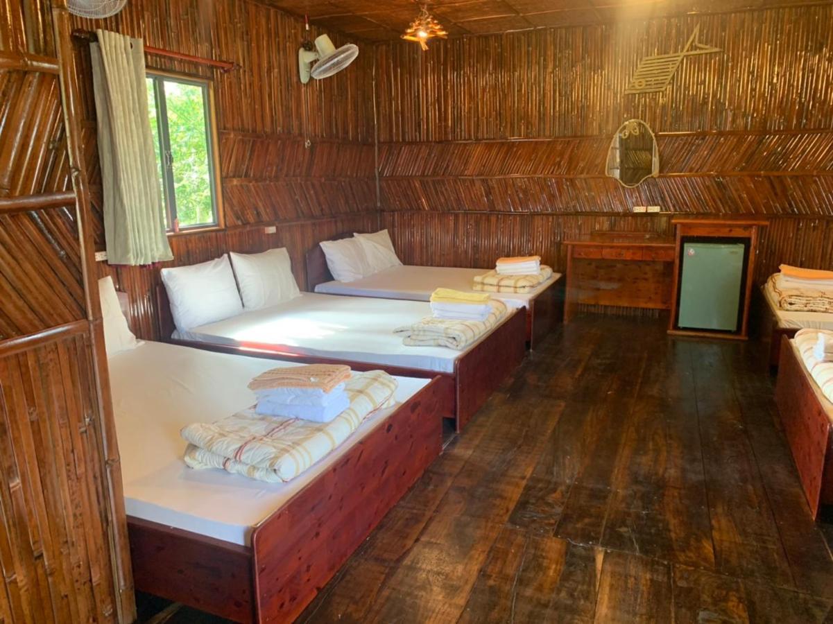 Bungalow - Homestay Lang Be Ben Tre ภายนอก รูปภาพ