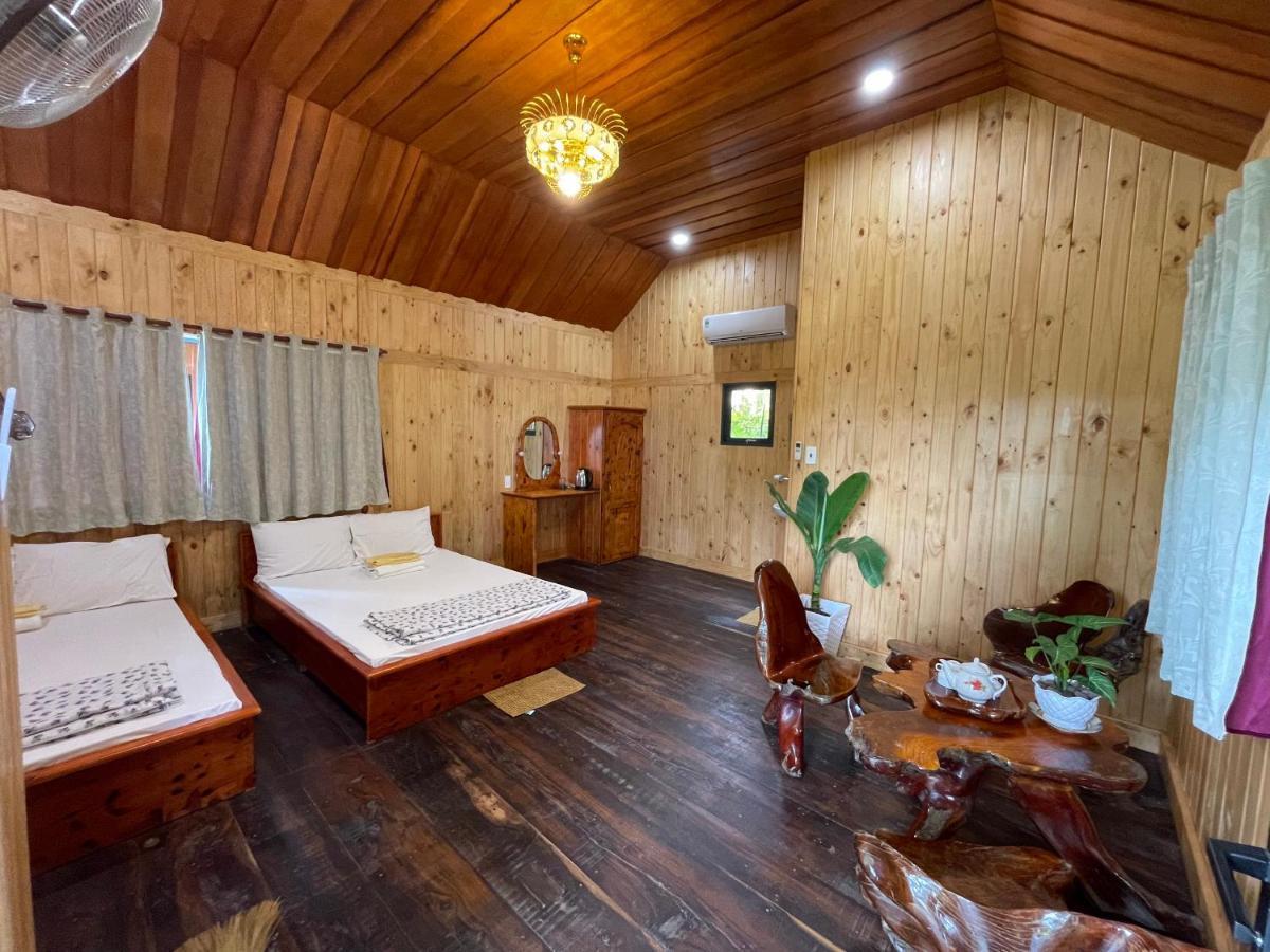 Bungalow - Homestay Lang Be Ben Tre ภายนอก รูปภาพ