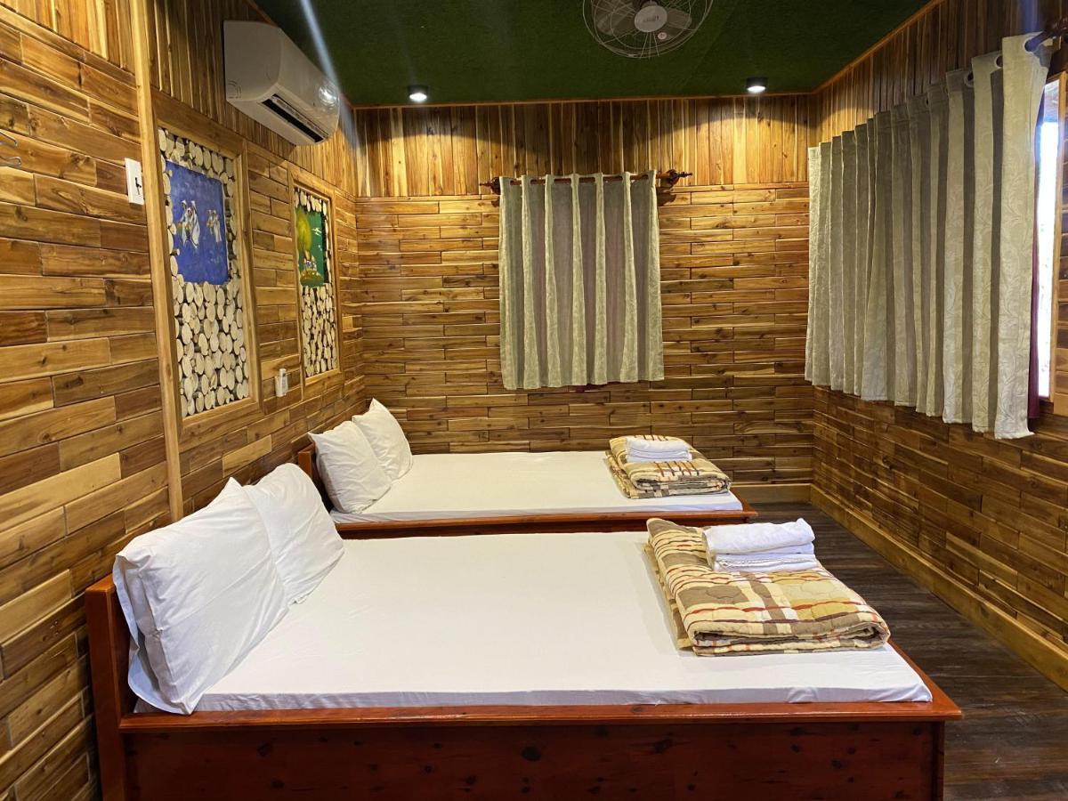 Bungalow - Homestay Lang Be Ben Tre ภายนอก รูปภาพ