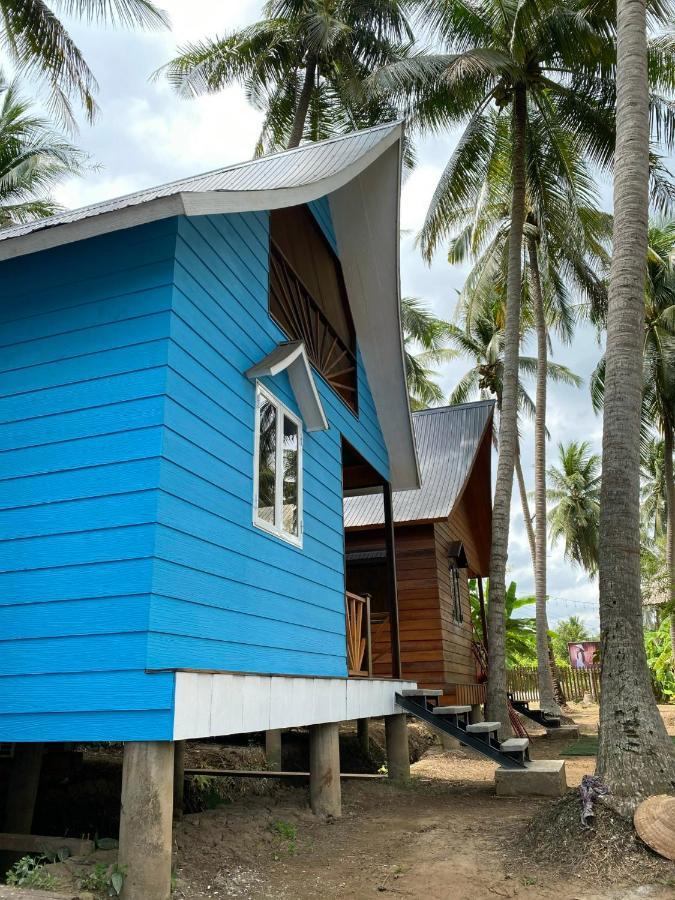 Bungalow - Homestay Lang Be Ben Tre ภายนอก รูปภาพ
