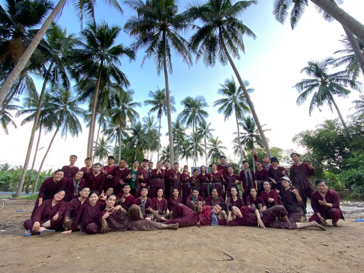 Bungalow - Homestay Lang Be Ben Tre ภายนอก รูปภาพ